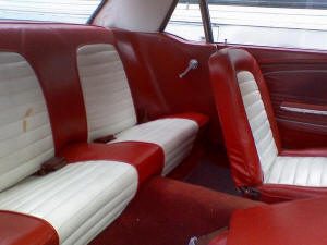 Seat Foam Pony 1965-1966